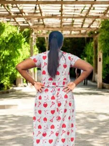 Heart Locket feeding lounge maxi
