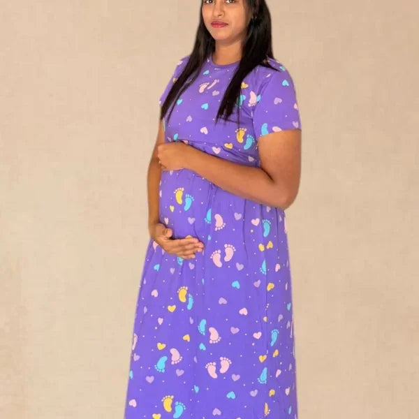 Paw prints feeding lounge maxi