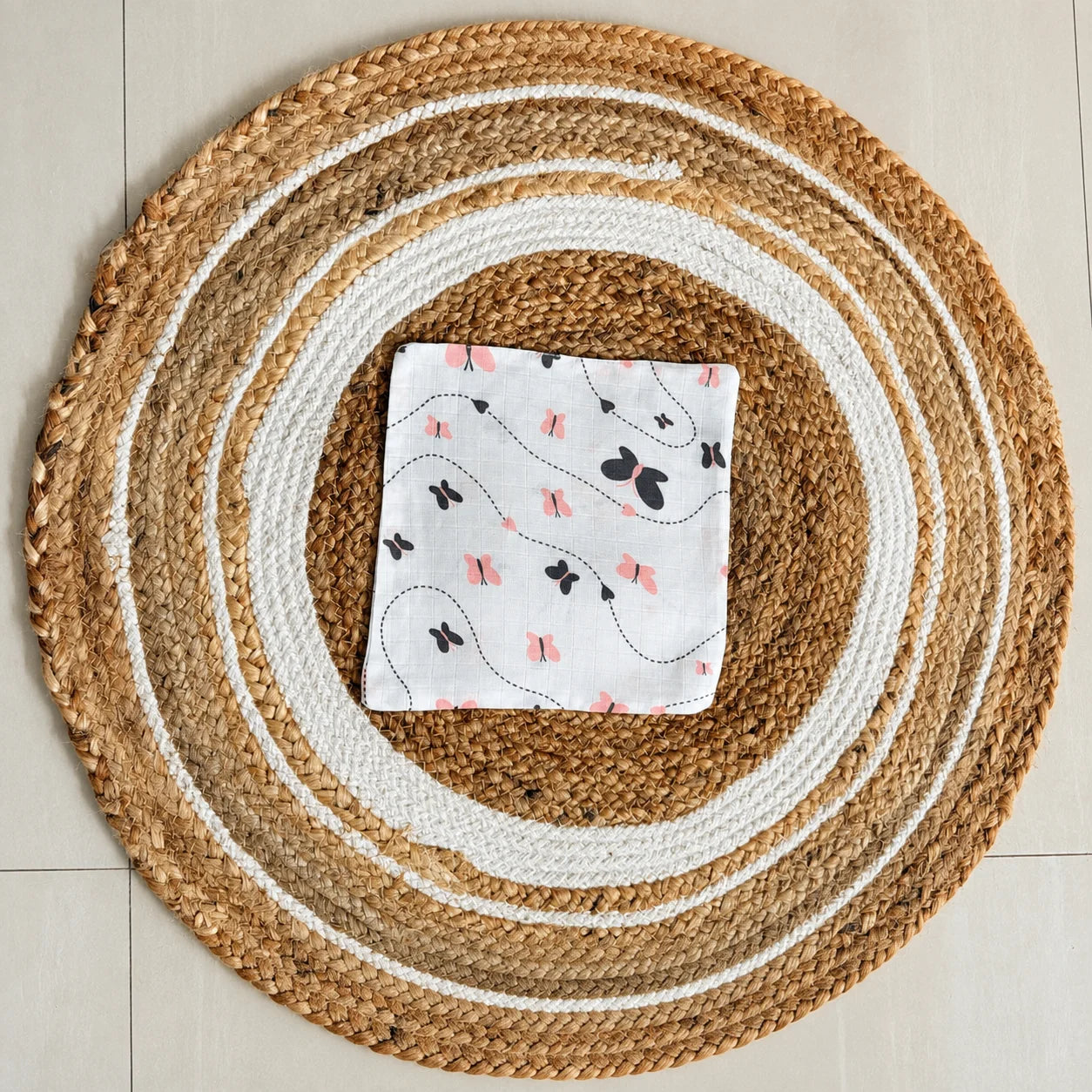Butterfly muslin wipes
