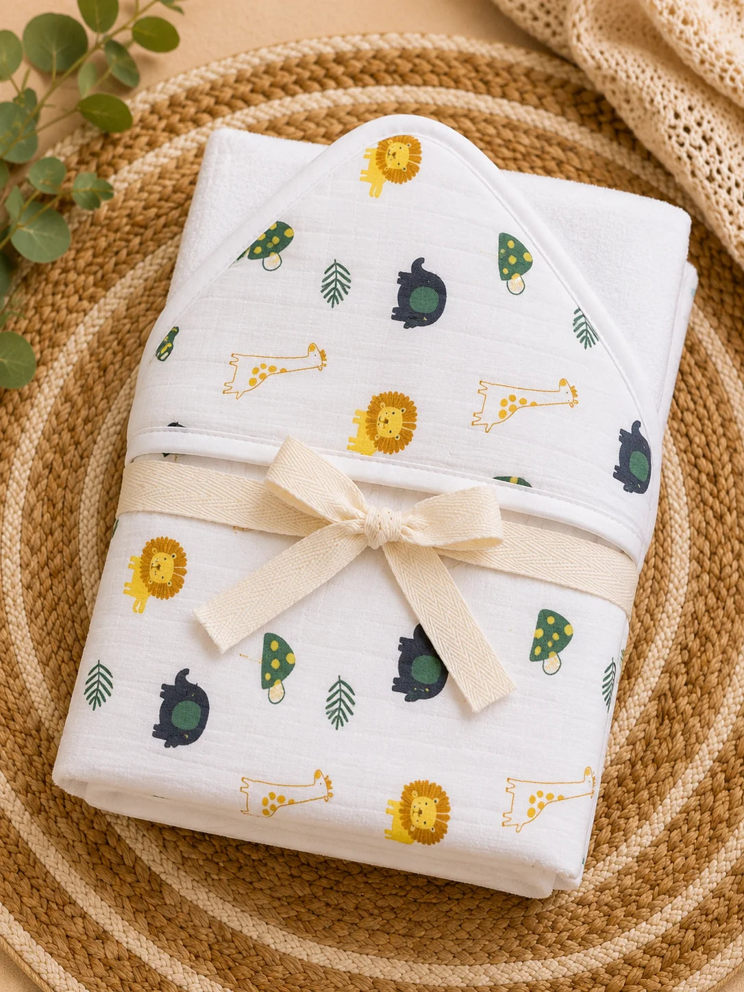 Little safari hooded towels