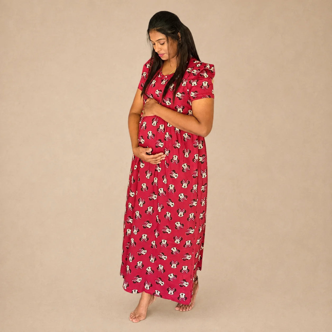 Red micky feeding lounge maxi